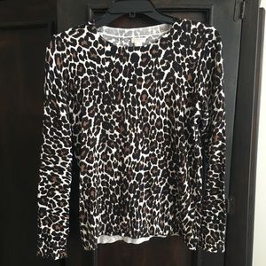 J Crew Leopard sweater
